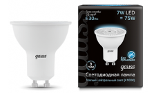 Лампа LED MR16 7Вт GU10 230В 4100К 630Лм Black Gauss