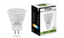 Лампа LED MR11 3Вт 220-240В GU5.3 4000К 270Лм LB-271 Feron