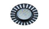 Светильник точечный литой DL3183 MR16 GU5.3 чёрный/алюм